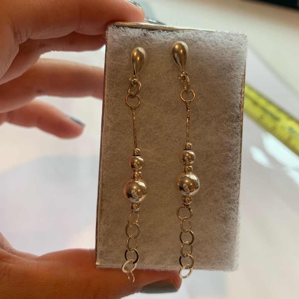 Long earrings